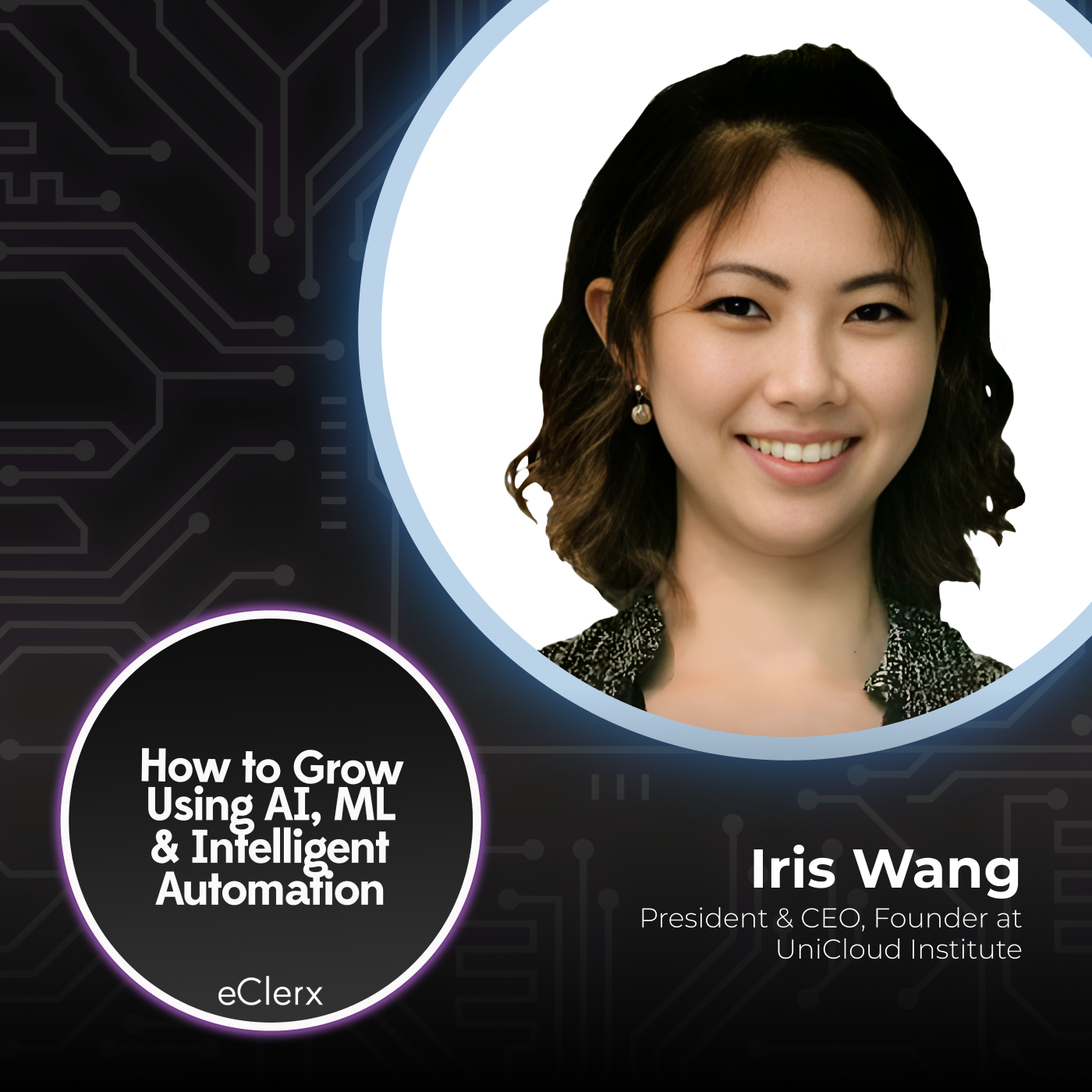 Holistic AI Strategies for Business Success with Iris Wang of UniCloud Institute - podcast episode cover