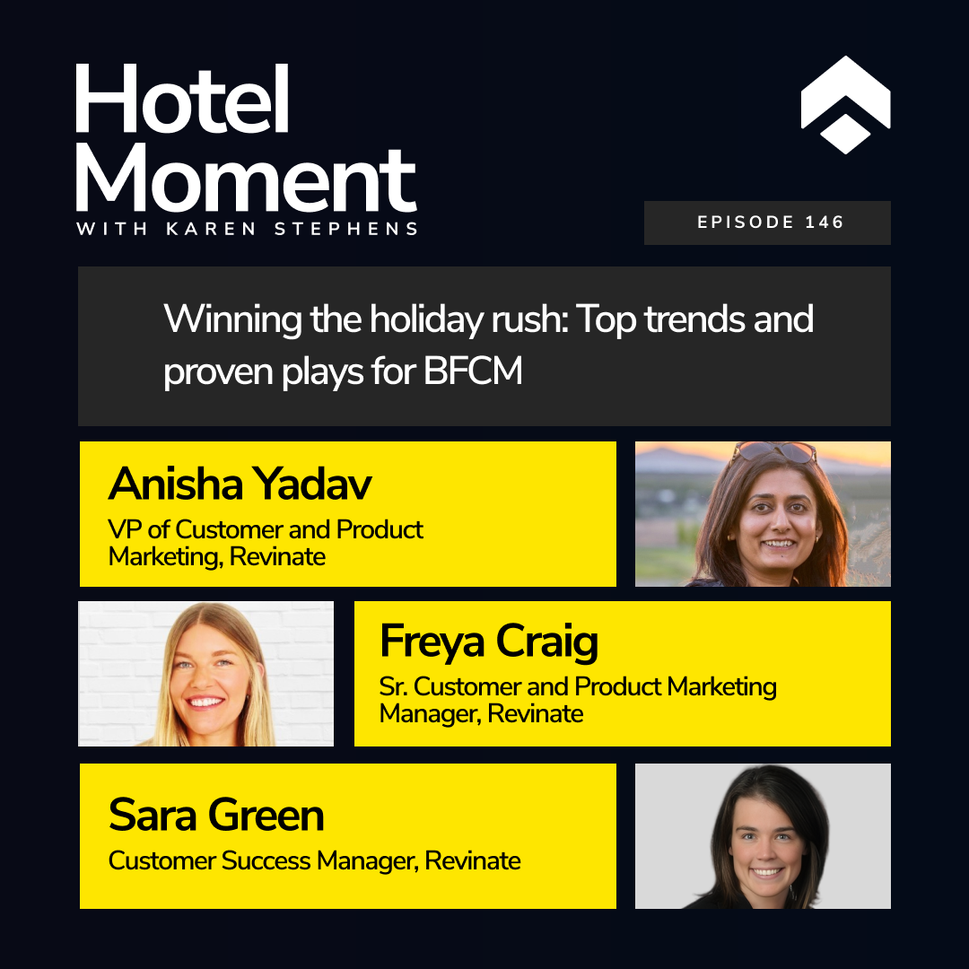 Winning the holiday rush: Top trends and proven plays for BFCM | a Revinate webinar