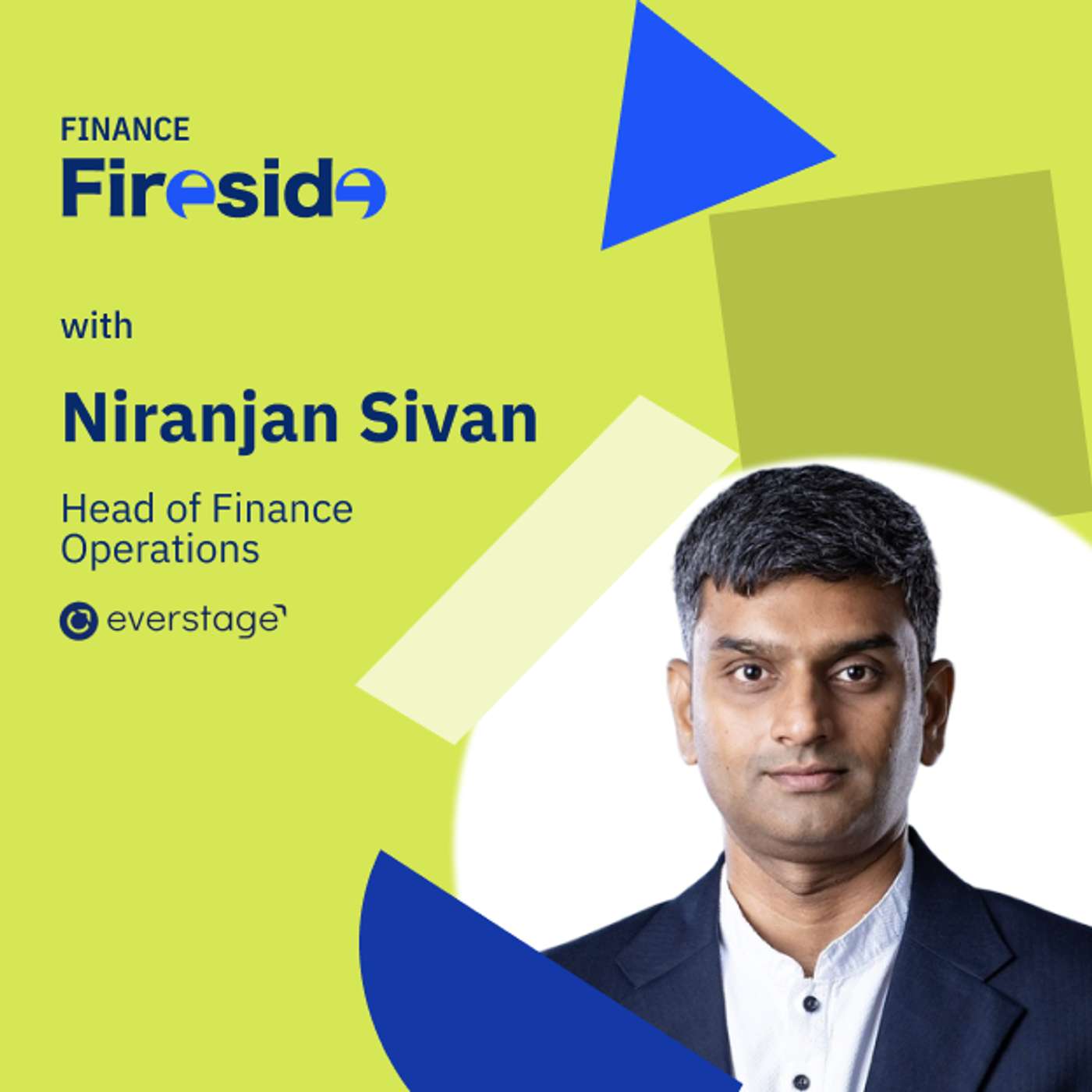 Finance Fireside: Niranjan Sivan on The 30-60-90 Playbook for Finance Leaders episode artwork