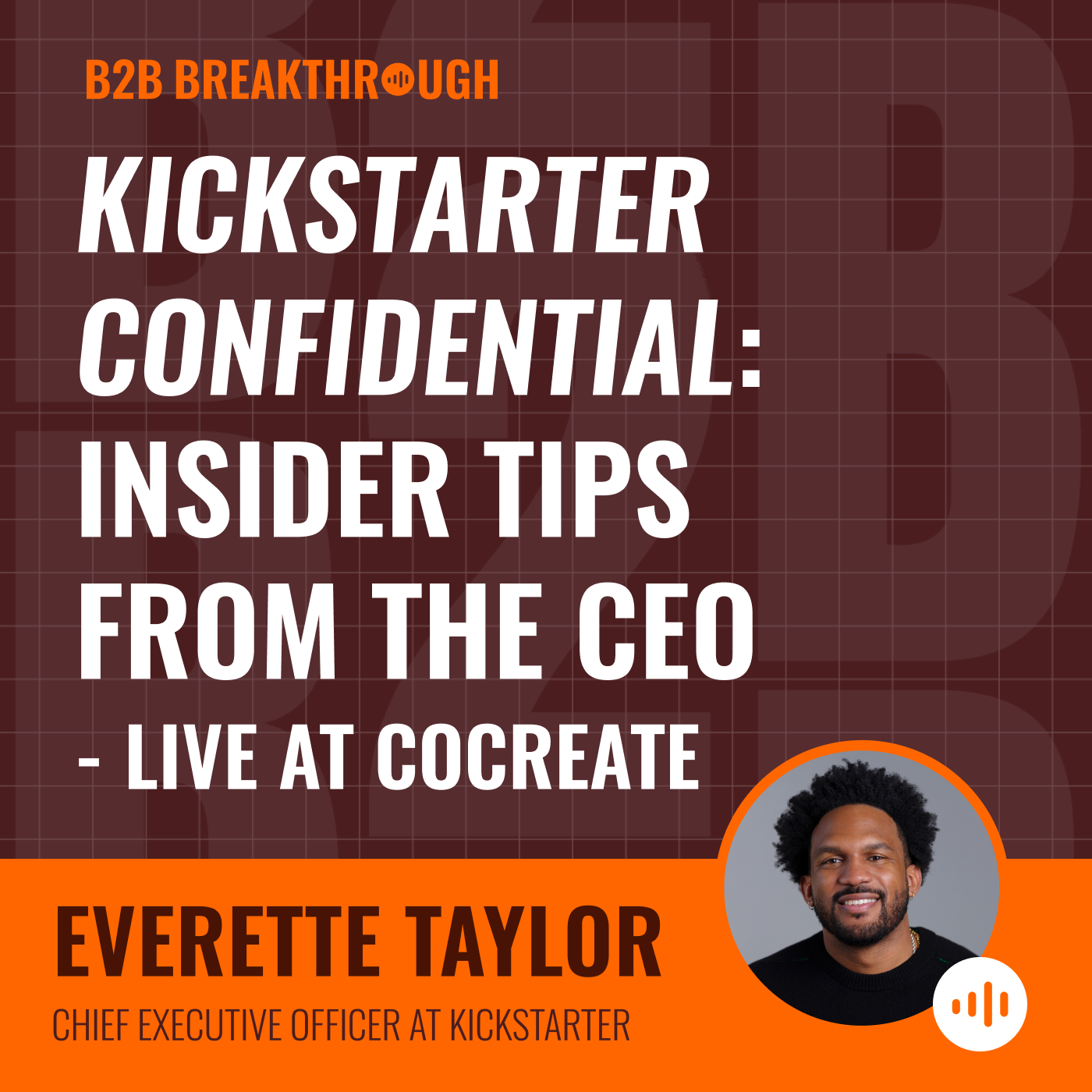 Kickstarter Confidential: Insider Tips from the CEO - Live at CoCreate