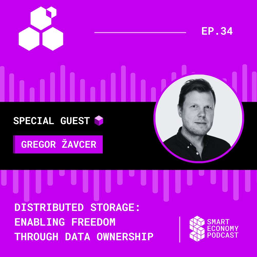 S1E34 - Gregor Žavcer - Swarm | Distributed Storage: Enabling Freedom Through Data Ownership