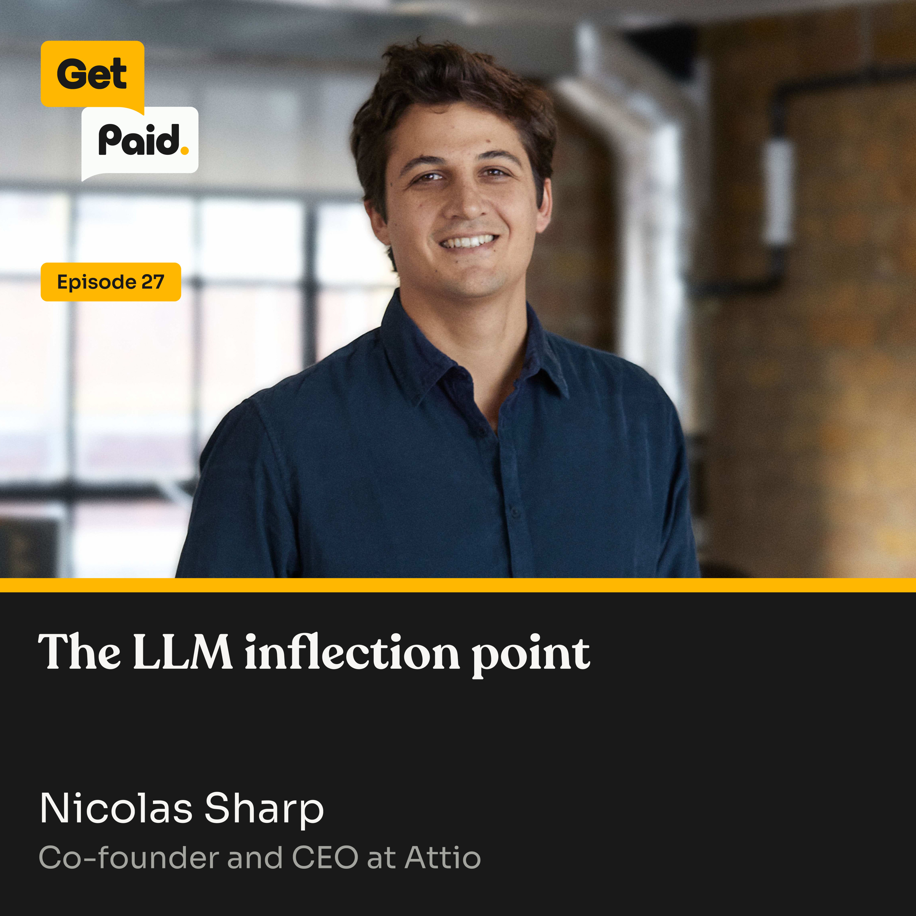 S2E27: The LLM inflection point | Nicolas Sharp (Attio) episode artwork