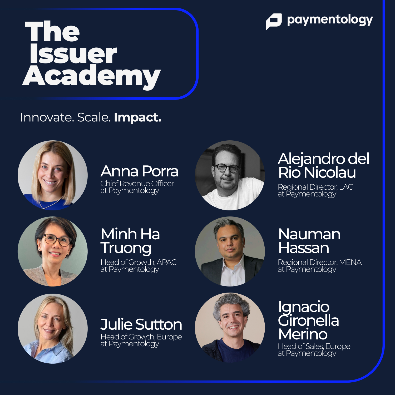 The Issuer Academy: Innovate. Scale. Impact
