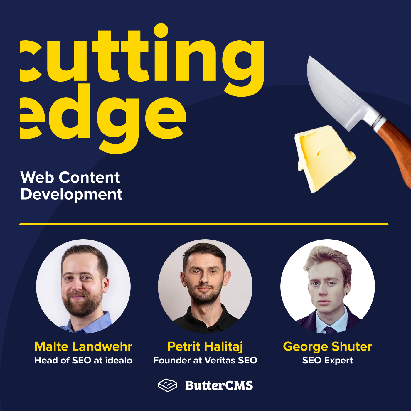 Working SEO for Large Enterprise with Malte Landwehr, Petrit Halitaj and George Shuter