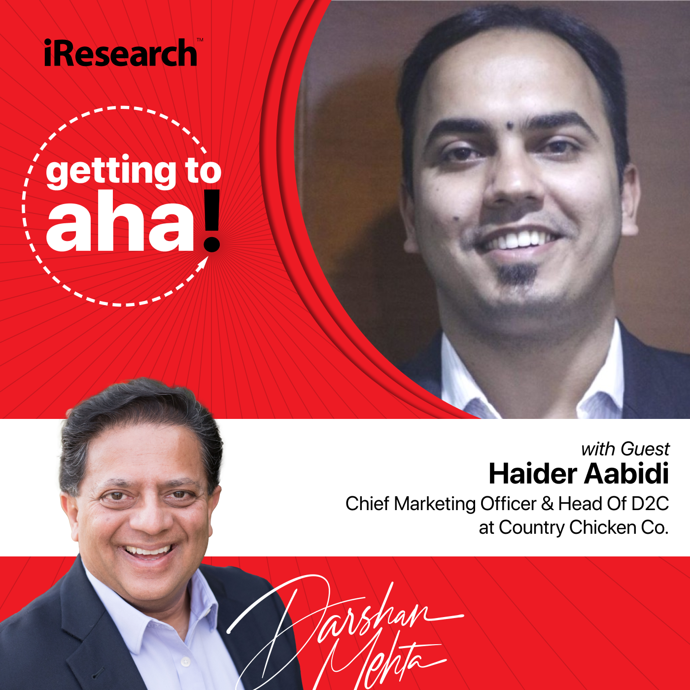 Getting to Aha! with Darshan Mehta