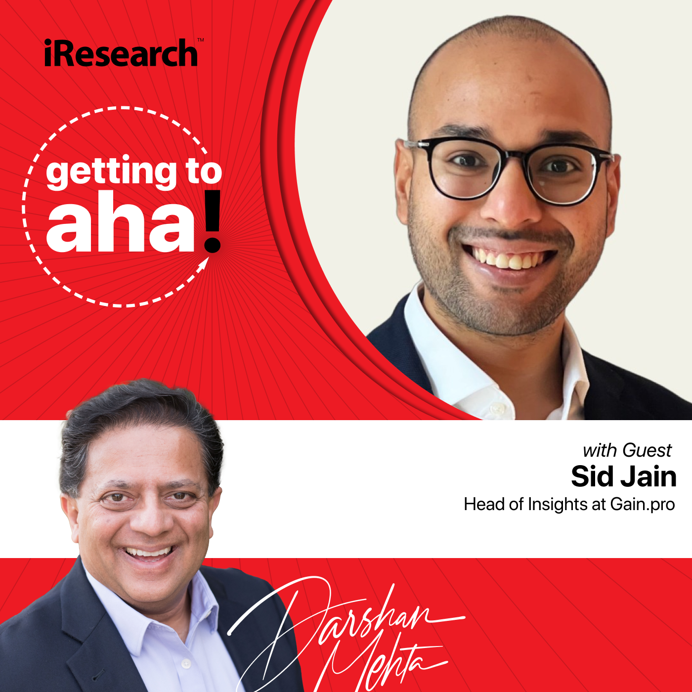 Getting to Aha! with Darshan Mehta