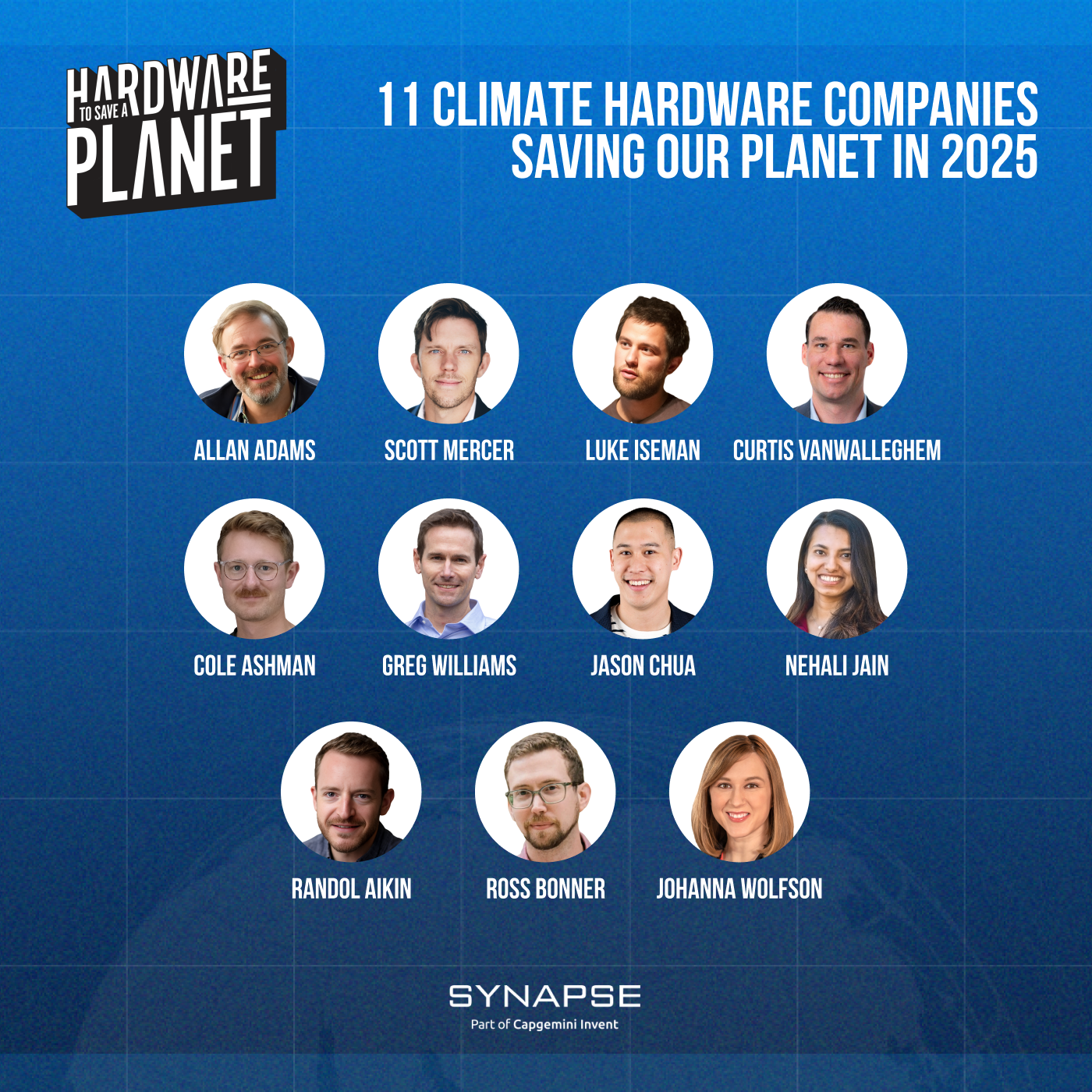 Hardware to Save a Planet